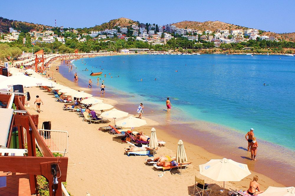 Пляжи афины