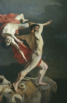 Ο Ηρακλής πετά τον Λίχα στον Ευβοϊκό κόλπο